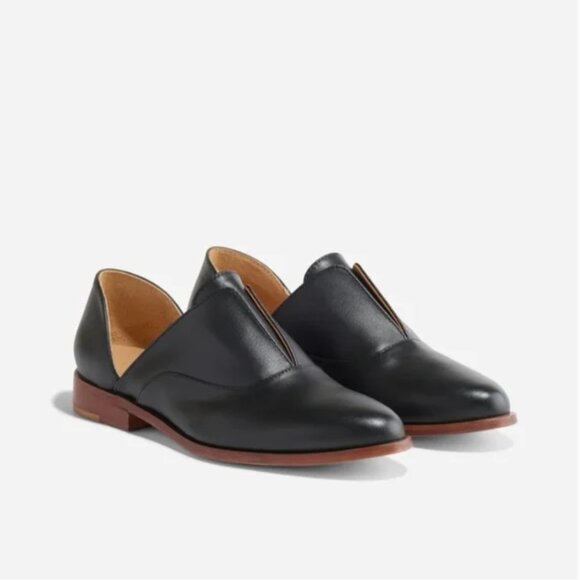 *Tried on Once * Nisolo Emma d'Orsay Oxford in Black - Picture 3 of 16